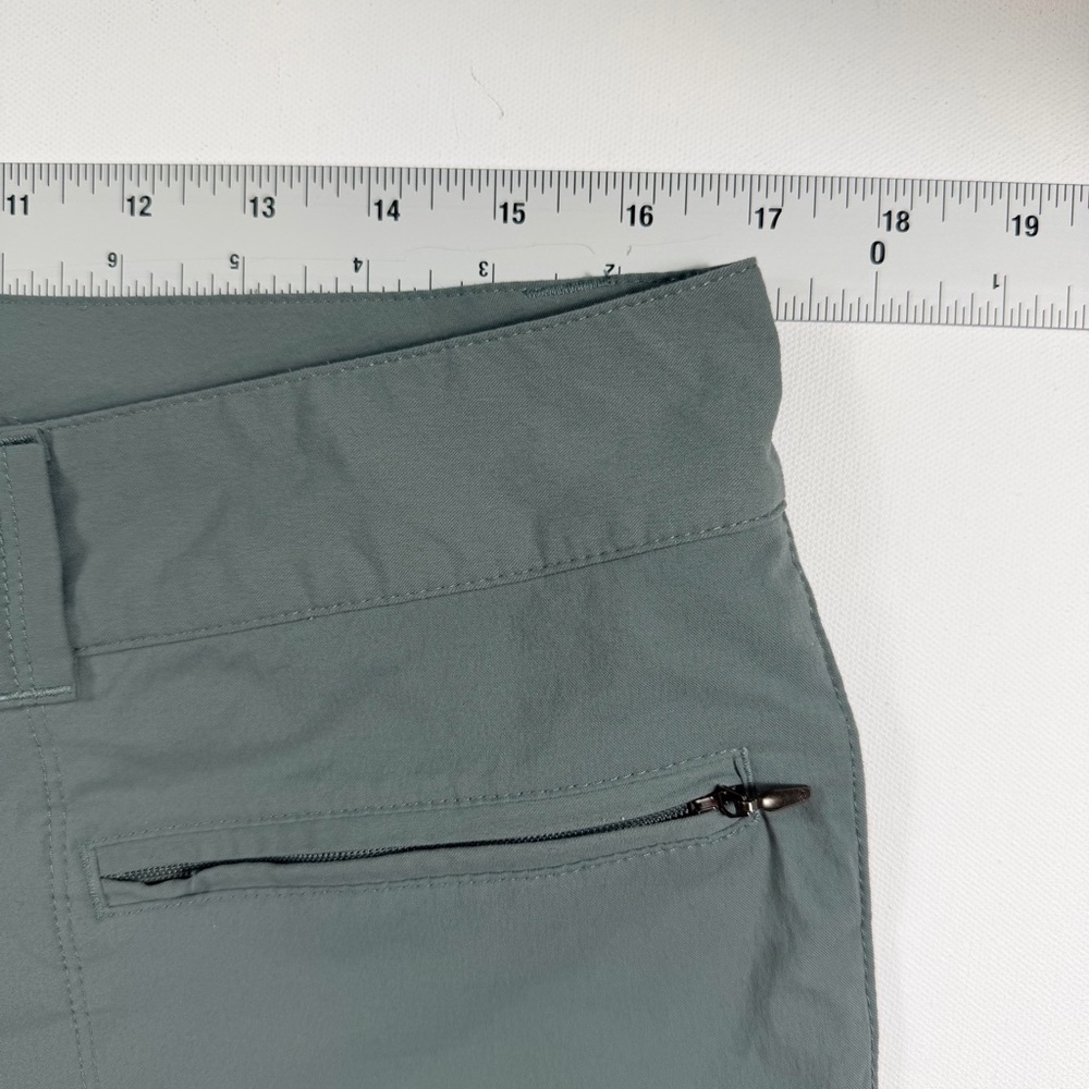Columbia Omni-Shield Women’s Hiking Pants Size 14 Gray Green Outdoor Trail - Picture 11 of 12